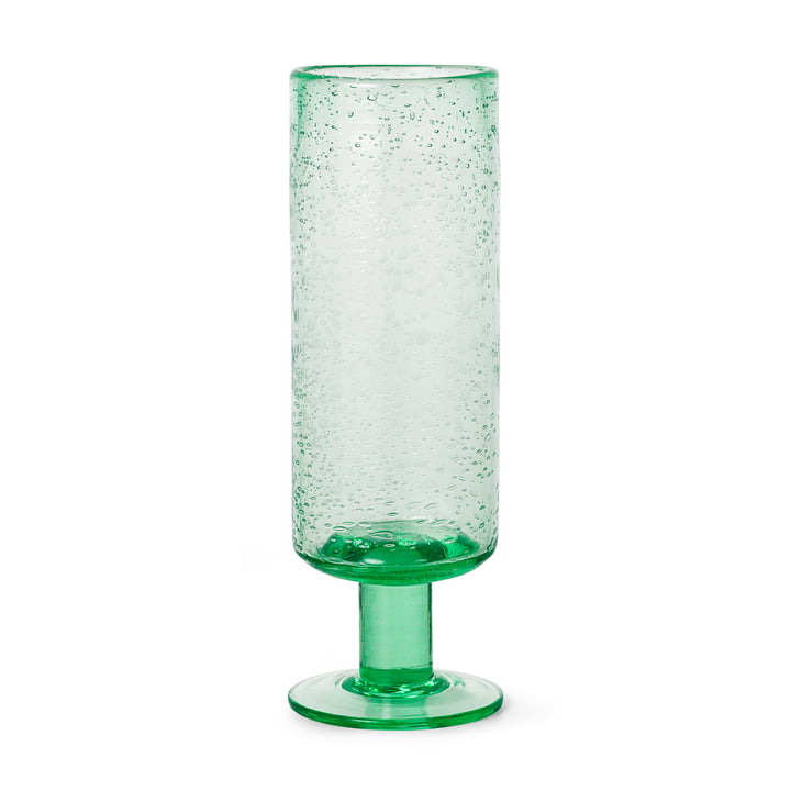 Oli Champagne glass from ferm Living in the version clear