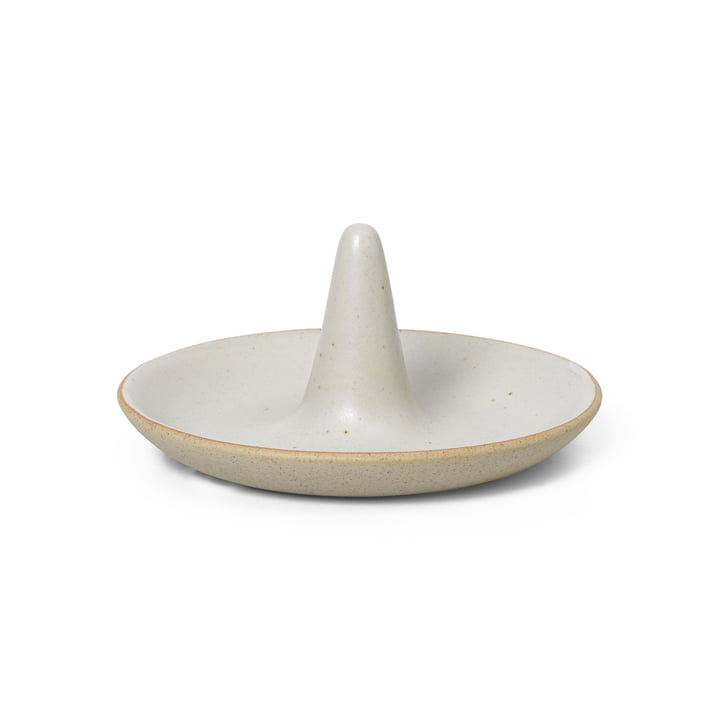Ring jewelry storage, Ø 9.5 cm, off-white by ferm Living