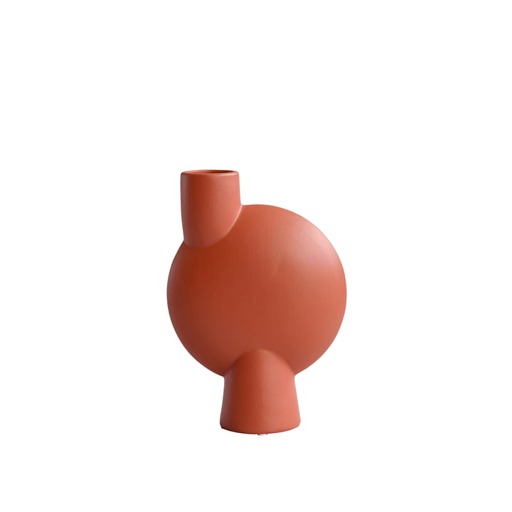 Sphere Vase Bubl Medio , cinnamon by 101 Copenhagen