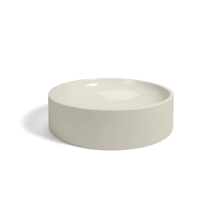 Divy Porcelain bowl L, Ø 19 x H 5.4 cm, white by yunic