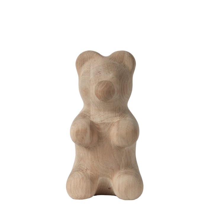 Gummy Bear Wooden figure, small, natural oak from boyhood