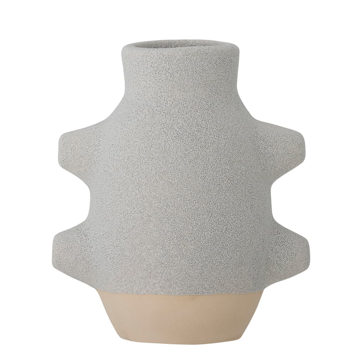 Birka Vase H 16 cm from Bloomingville in white