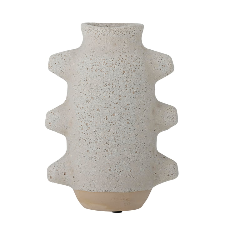 Birka Vase H 23 cm from Bloomingville in white