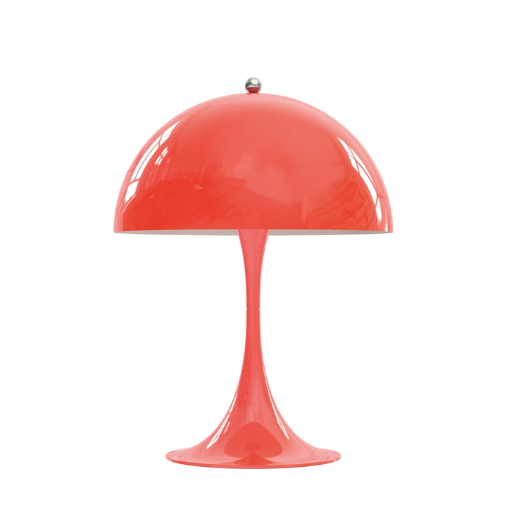 Panthella Mini Table lamp Ø 25 cm, coral from Louis Poulsen