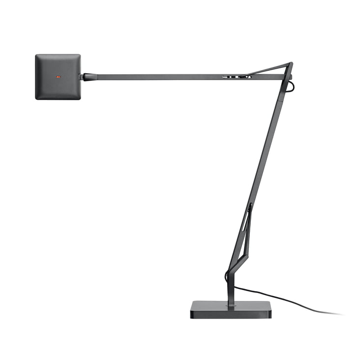 The Flos - Kelvin Edge C table lamp in titanium