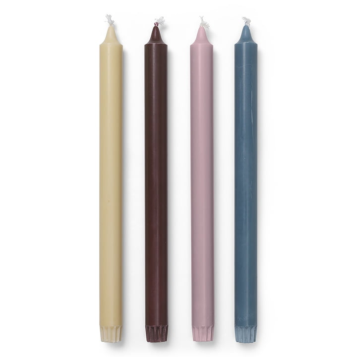 Pure Stick candles, Whimsical Blend (set of 4) by ferm Living