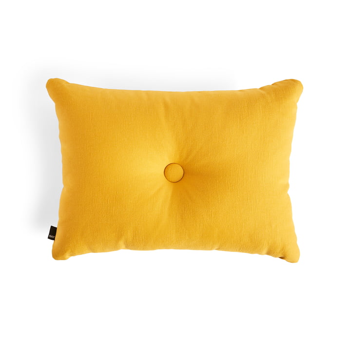 Dot Cushion Planar, warm yellow from Hay