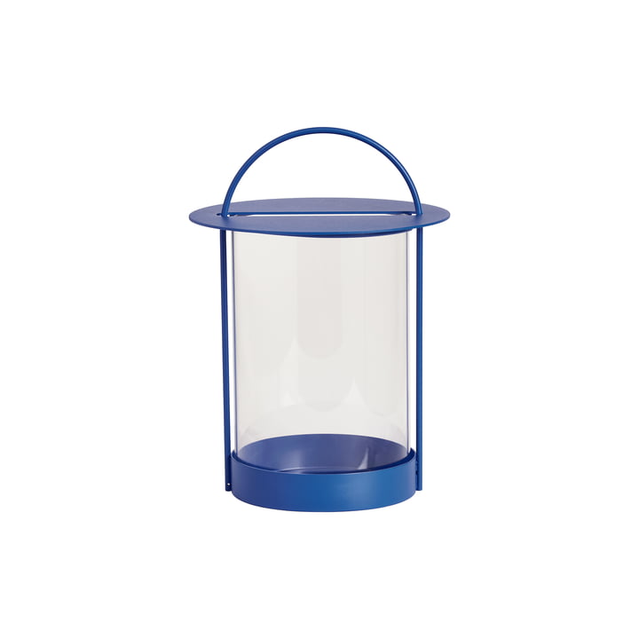 Maki Lantern from OYOY in the color optic blue