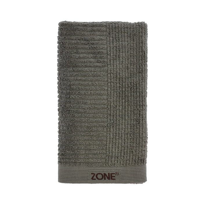 Classic Towel, 100 x 50 cm, olive green from Zone Denmark