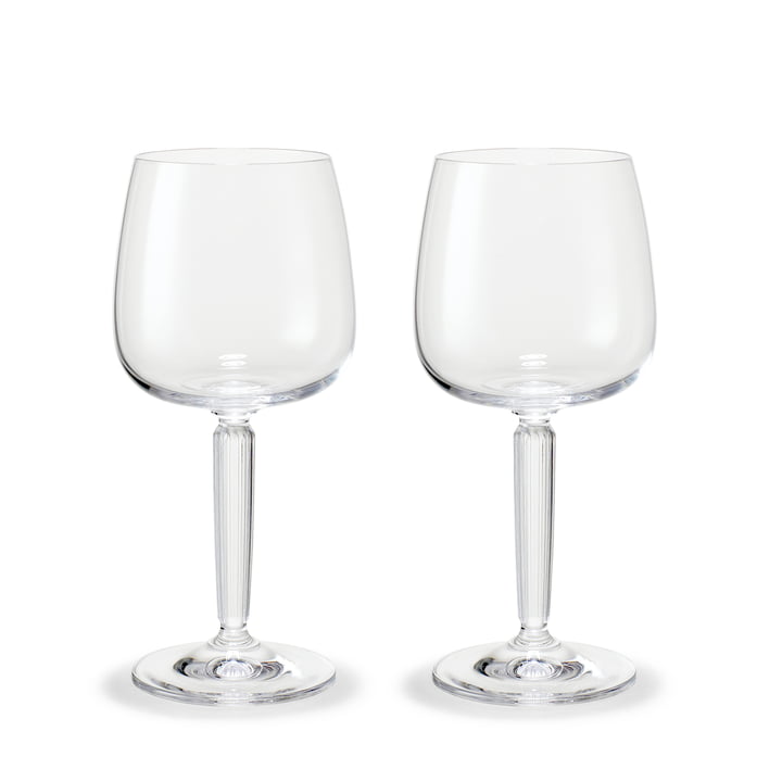 Hammershøi Wine glasses from Kähler Design in the design white wine clear