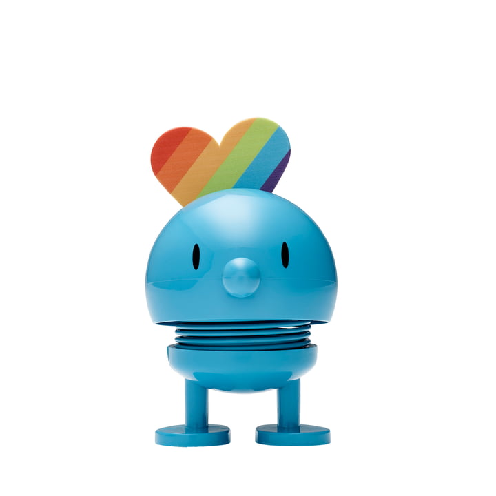 Small Rainbow Decorative figure from Hoptimist in the color turquoise