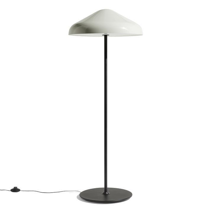 Pao Floor lamp, black / gray by Hay