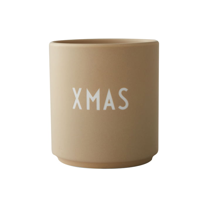 AJ Favourite Porcelain mug, X-Mas / beige from Design Letters