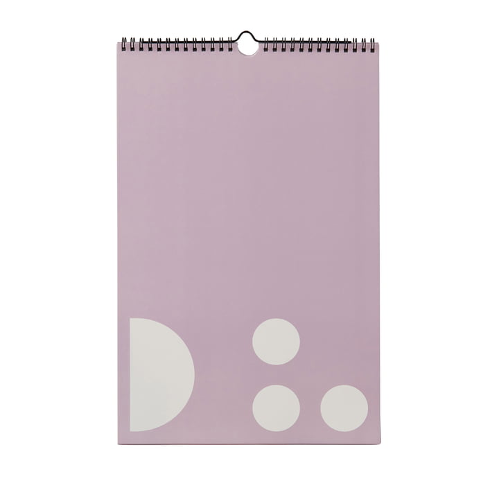 Wall calendar, monthly planner, lavender by Design Letters