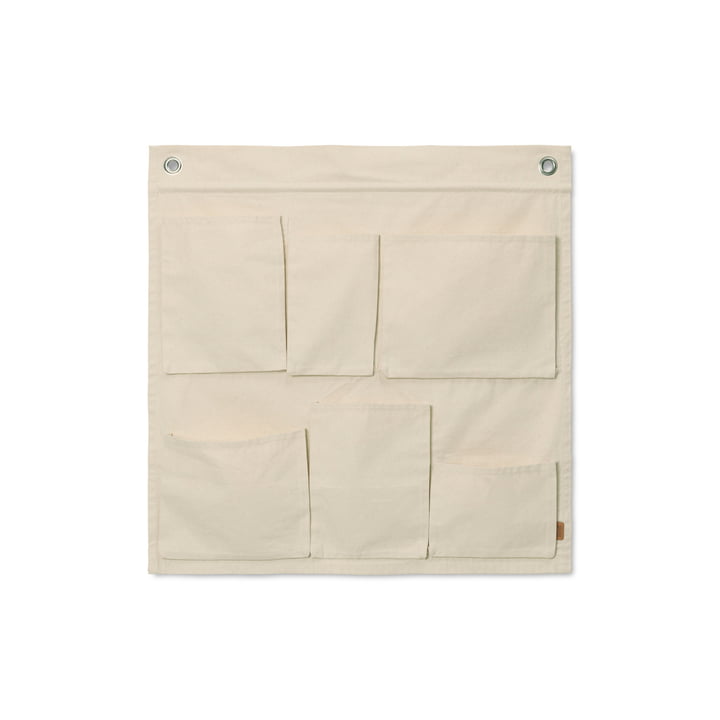 Canvas Wall organizer, off-white from ferm Living