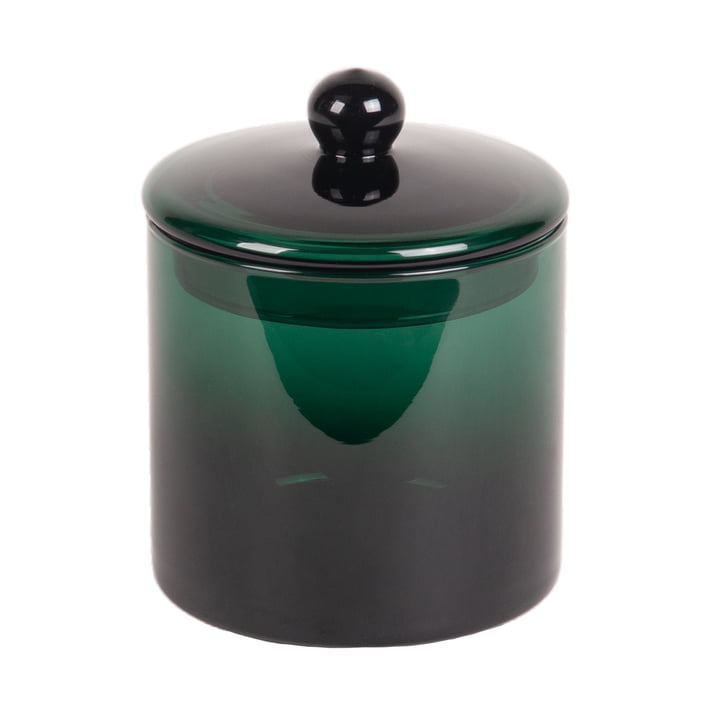 Mika Container with lid large from XLBoom in color green