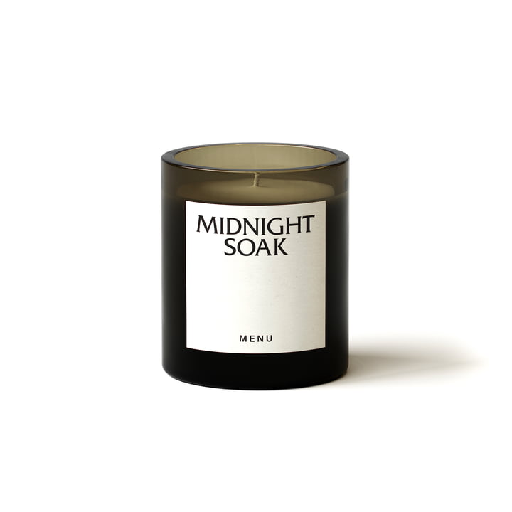 Olfacte Scented candle from Audo in the version midnight soak