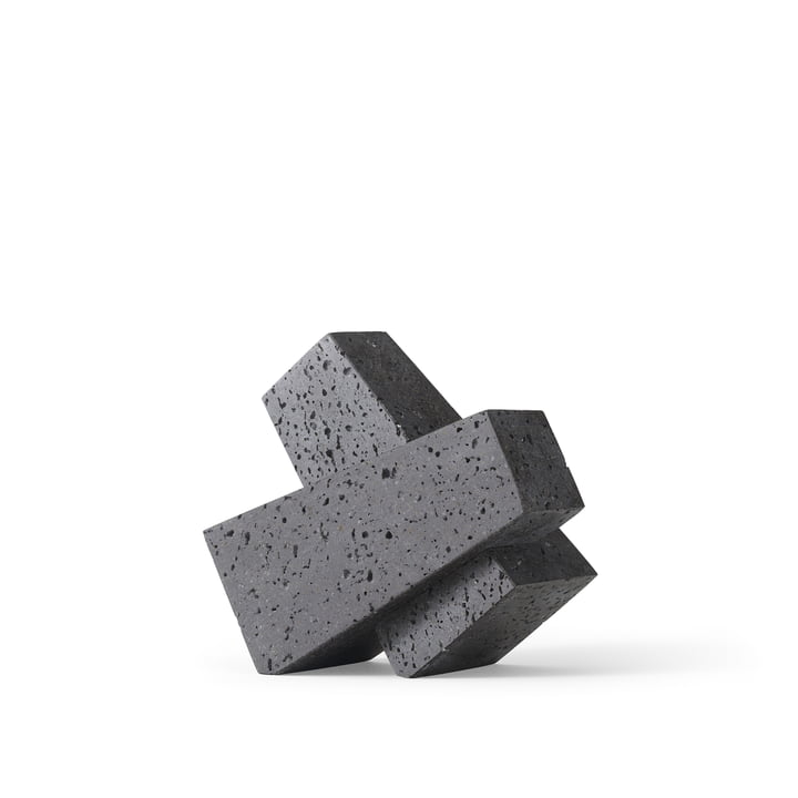 Converge Bookend from Audo in the version lava stone