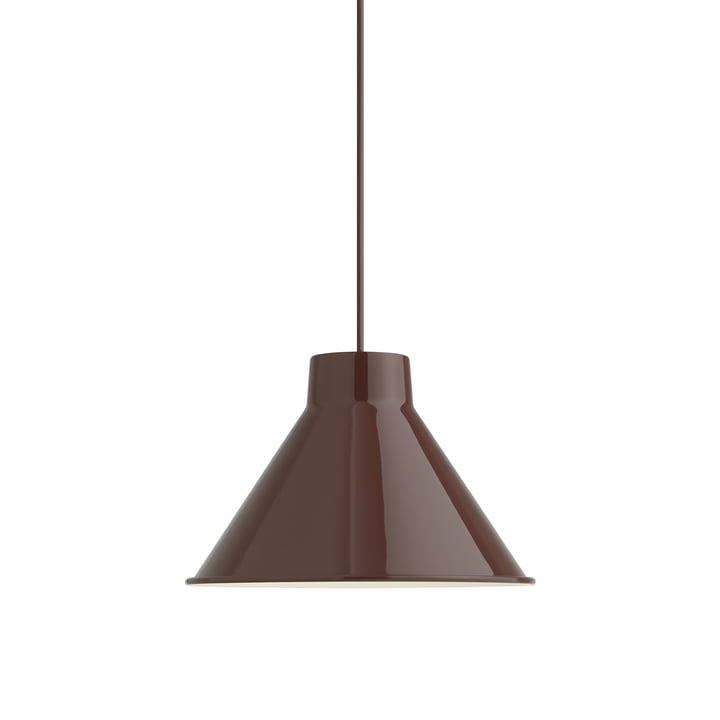 Top pendant lamp LED, Ø 28 cm, deep red from Muuto
