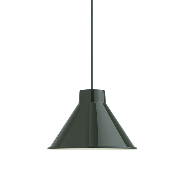 Top pendant lamp LED, Ø 28 cm, dark green from Muuto
