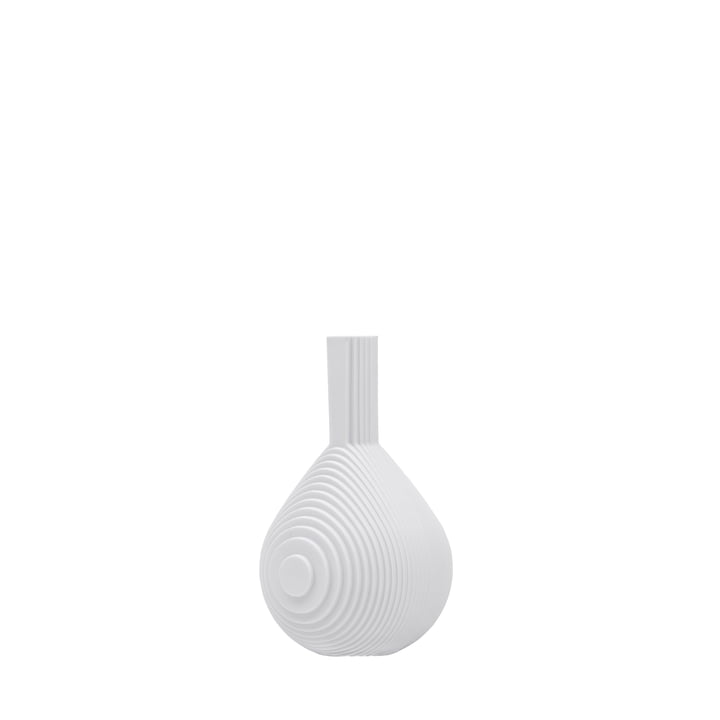 Flow Vase, Drop, white from ArchitectMade