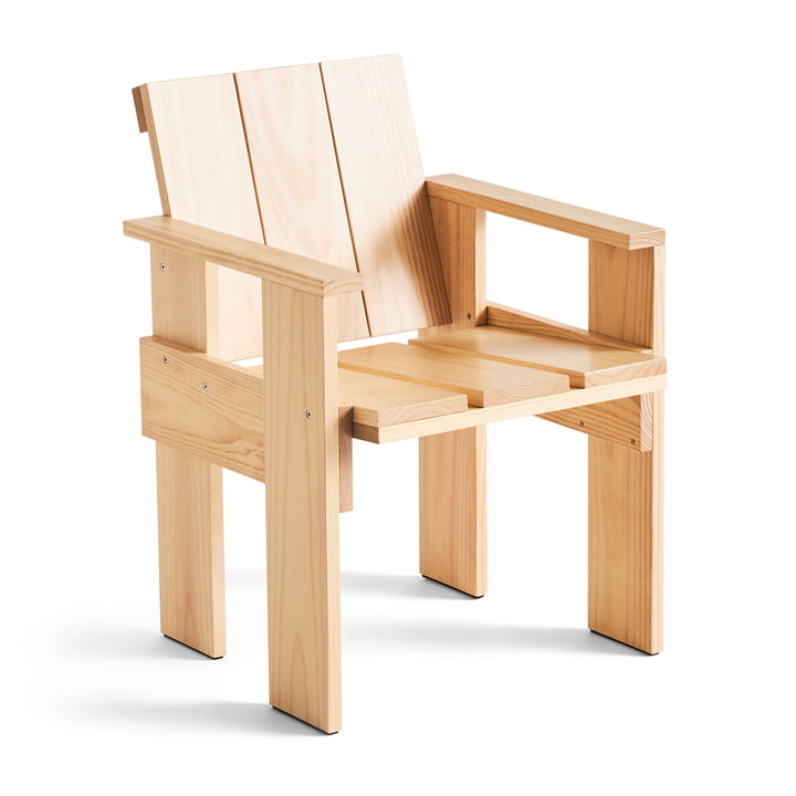 Crate Lounge Chair, L 64 cm, pine from Hay