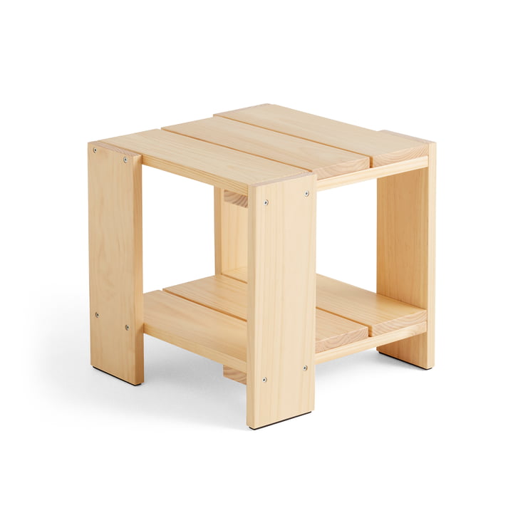 Crate Side table, L 49.5 cm, pine from Hay