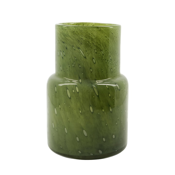Bole Vase, Ø 17.5 cm, dark green from House Doctor
