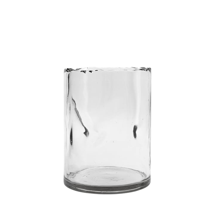 Clear Vase, H 20 cm, clear from House Doctor