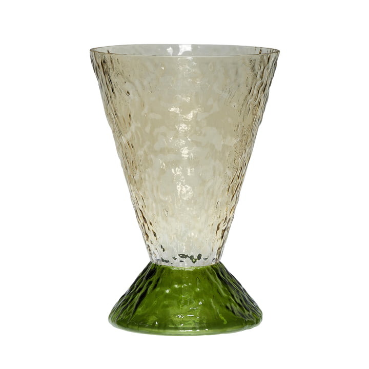 Abyss vase, green/brown from Hübsch Interior