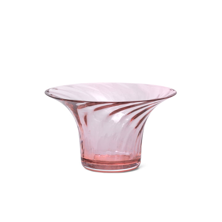 Filigree Optic Anniversary tea light holder from Rosendahl in color blush