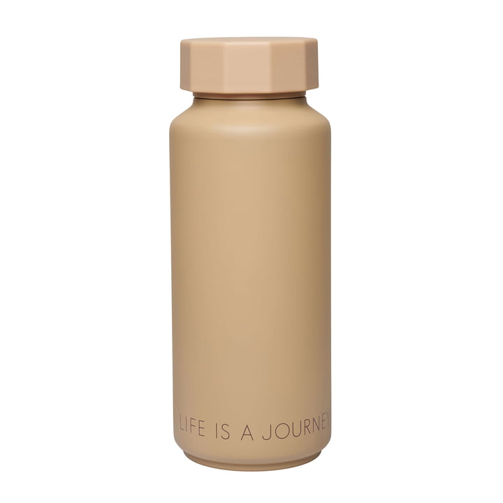 AJ Thermos bottle Hot & Cold from Design Letters in the version beige (special edition)