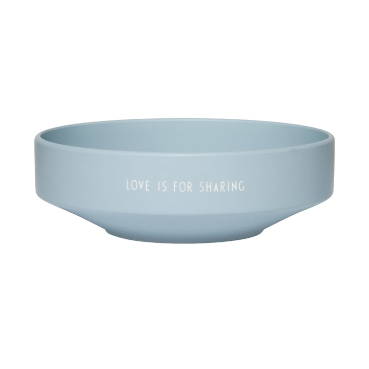 Favourite Bowl, large from Design Letters in the light blue version