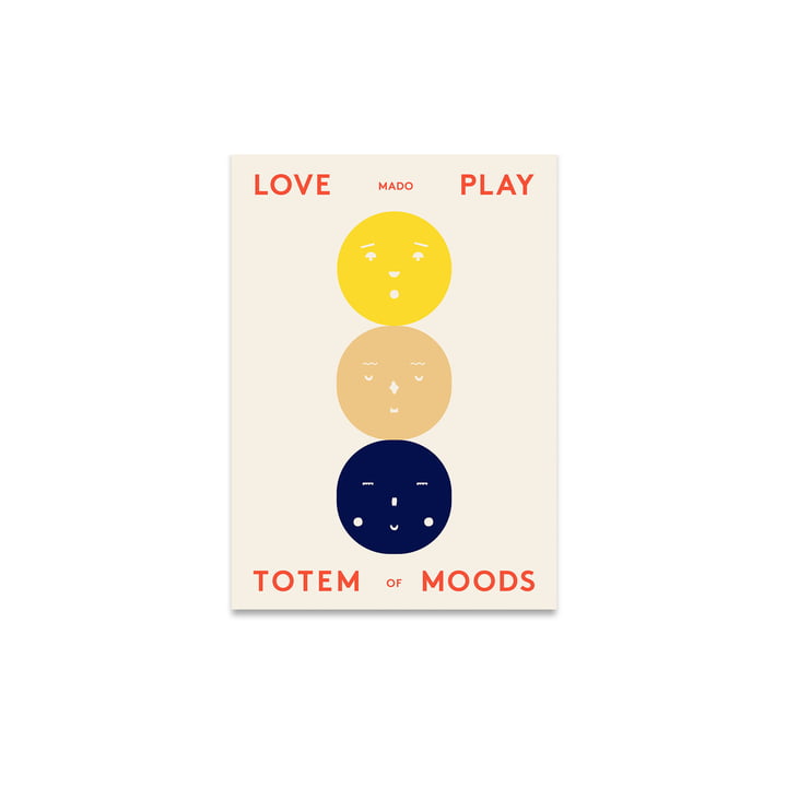 Totem of Moods Poster, 30 x 40 cm from Paper Collective