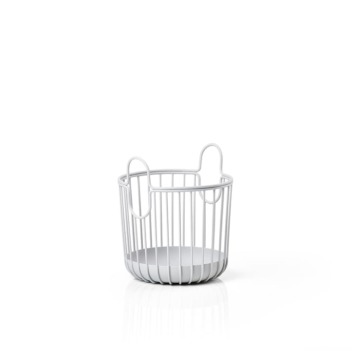 Zone Denmark - Inu Storage basket, Ø 10,5 x H 13,5 cm, soft grey