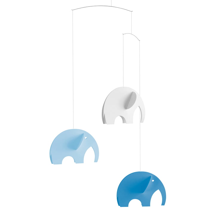Olephants Mobile from Flensted Mobiles in color blue