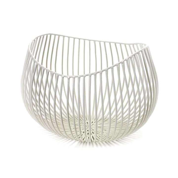 Gio Basket from Serax in the color white