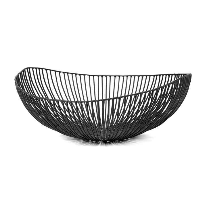 Meo Basket from Serax in the color black