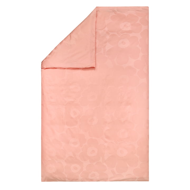 Unikko Blanket cover, 140 x 200 cm, pink / powder from Marimekko