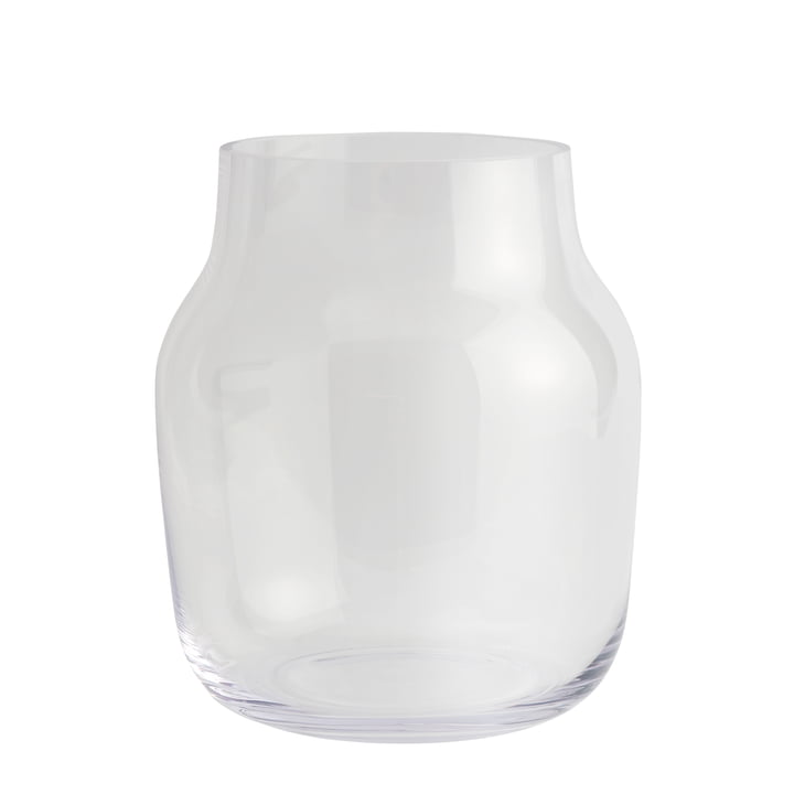 Muuto - Silent Vase, Ø 20 cm, clear