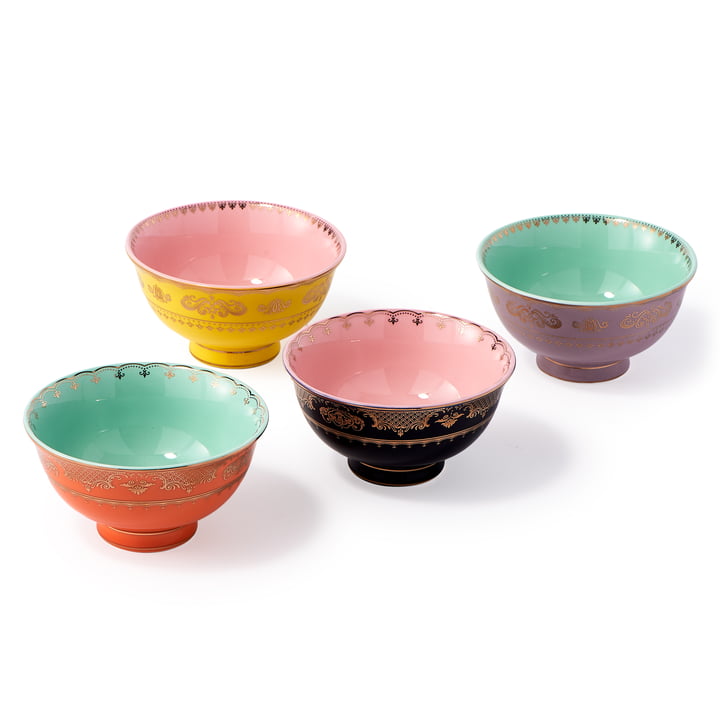 Pols Potten - Grandpa Bowl, various colors (set of 4)