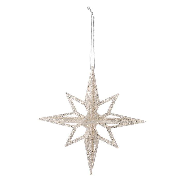 Bloomingville - Chue ornament, silver