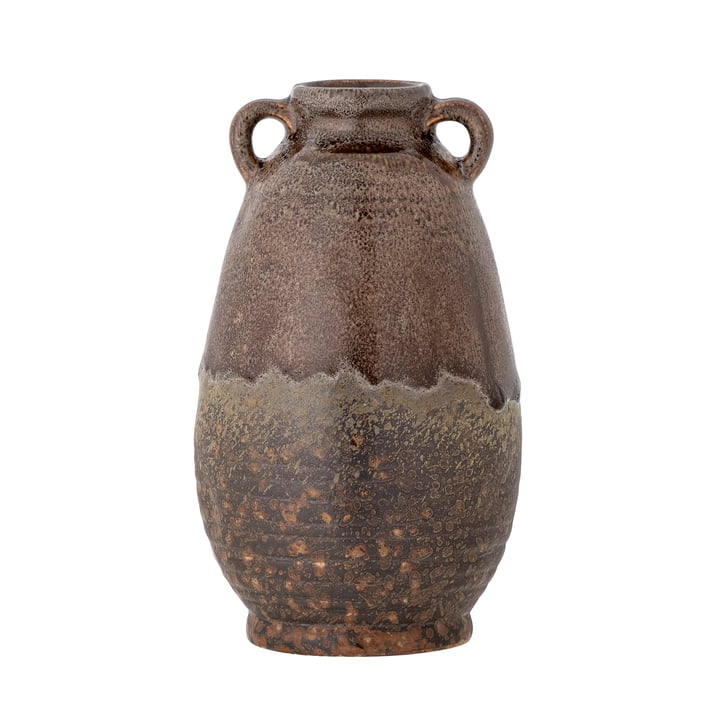 Bloomingville - Reina Vase, H 16 cm, brown