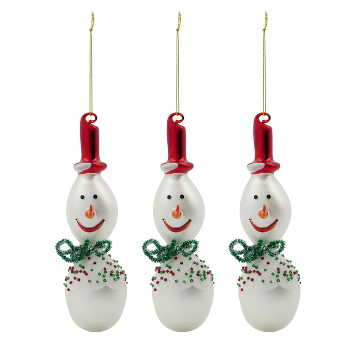 Frosty Ornaments from House Doctor in color white