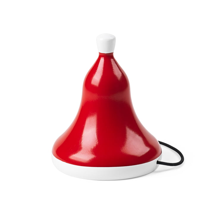 Tip cap for medium monkey by Kay Bojesen in the design red / white