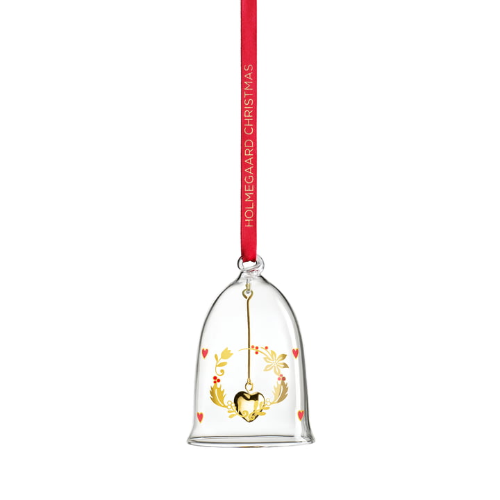 Holmegaard - Christmas bell 2023 Ann-Sofi Romme, h 8 cm, clear