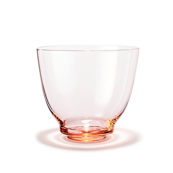 Holmegaard - Flow Water glass 35 cl, pink