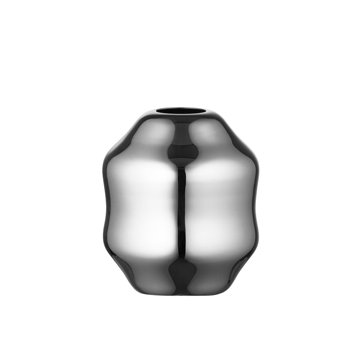 Gense - Dorotea Vase, 9 x 10 cm, shiny steel