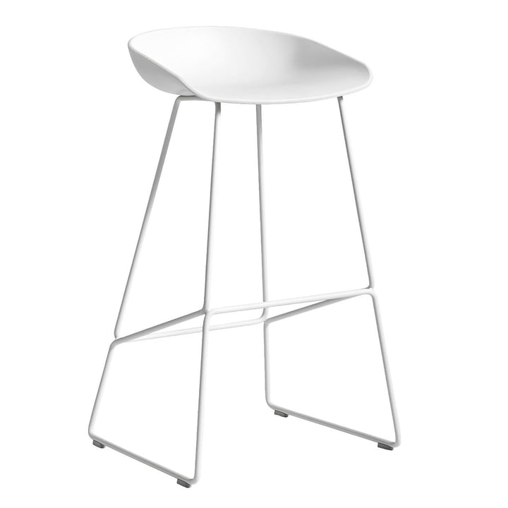 Hay - About A Stool AAS 38 Bar stool H 85, white 2. 0
