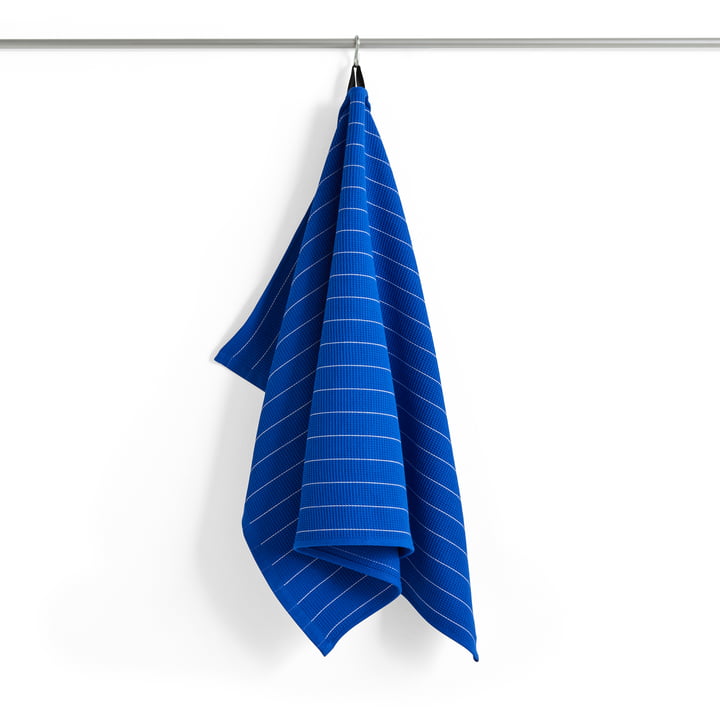 Canteen Tea towel, blue pinstripe from HAY